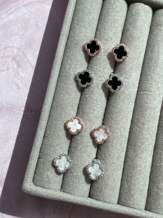 Сережки-пусети Клевер