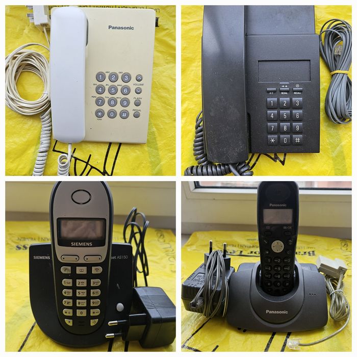 Стационарный кнопочный телефон