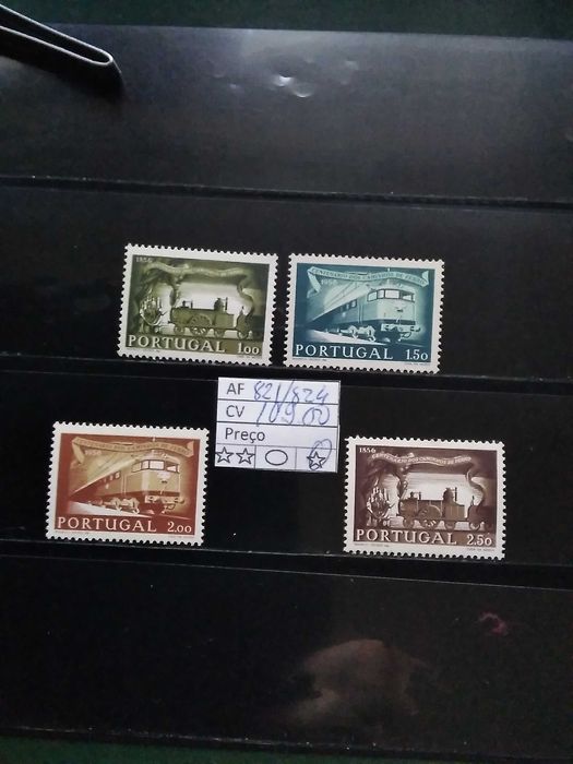 1956 1° Centenário dos Caminhos de Ferro de Portugal MLH *