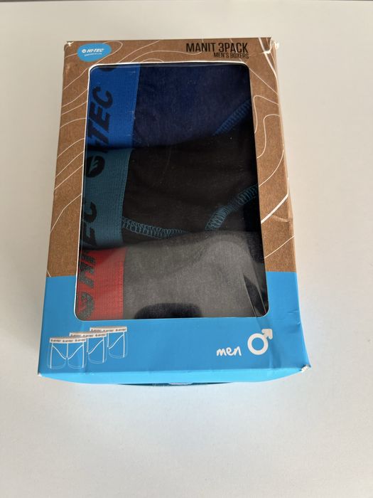 Bokserki męskie Hi-Tec 3pack rozmiar L nowe
