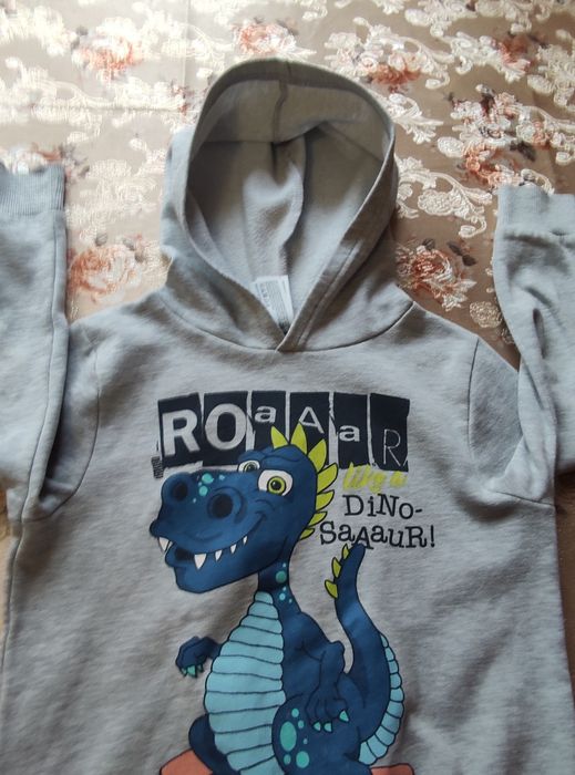 Худи детское, кофта с капюшоном, размер 122