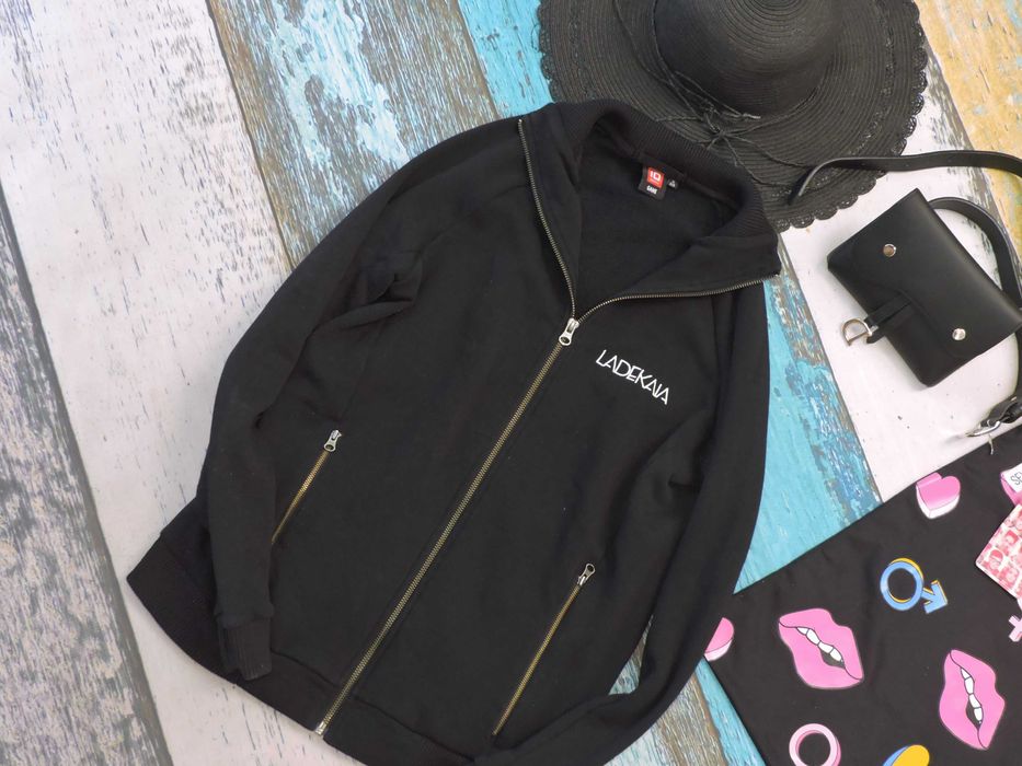 Identy Game czarna rozpinana bluza zamki M