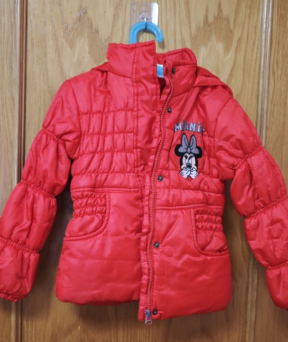 Casaco vermelho menina 6 anos