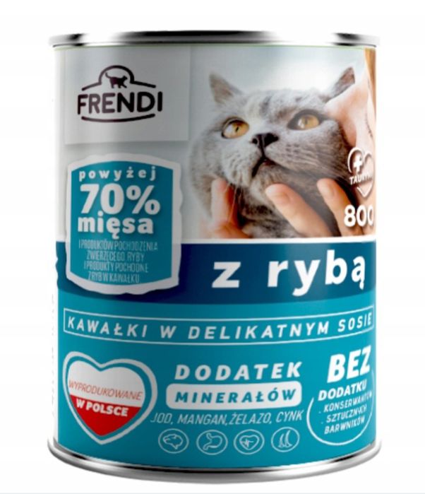 Puszka dla kota Frendi 800g