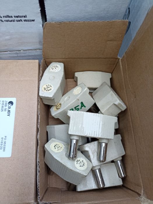 Porta fusível e fusíveis