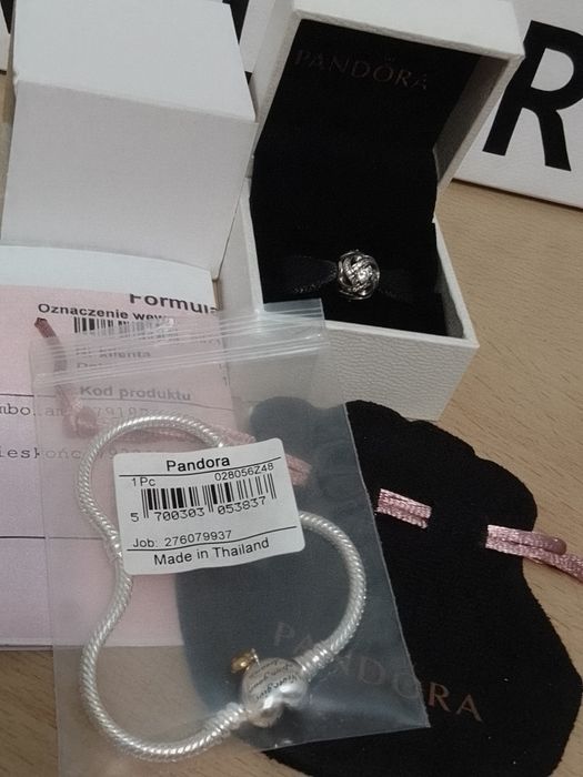 Zestaw bransoleta Pandora Moments i zawieszka Filipowicz