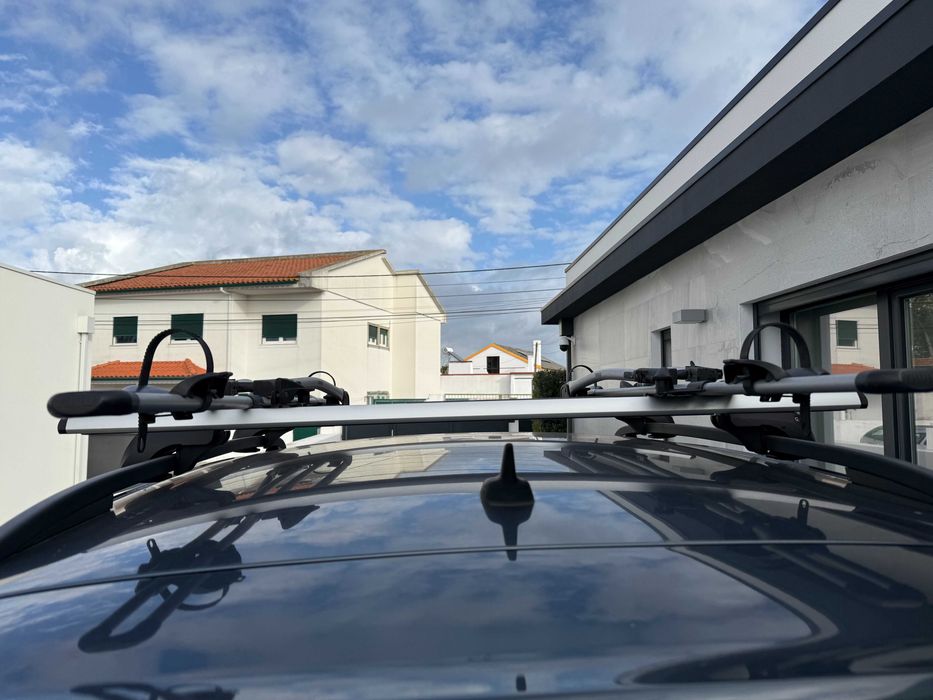 Barras tejadilho mais suporte bicicleta Thule