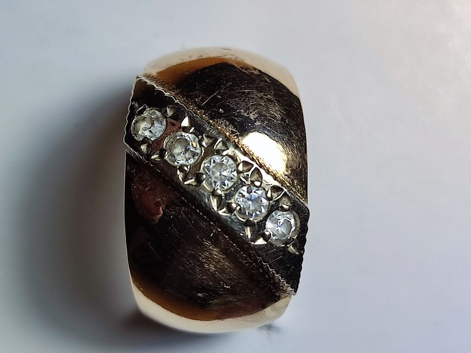 Продам золотое кольцо чалма. Советское, бриллиан