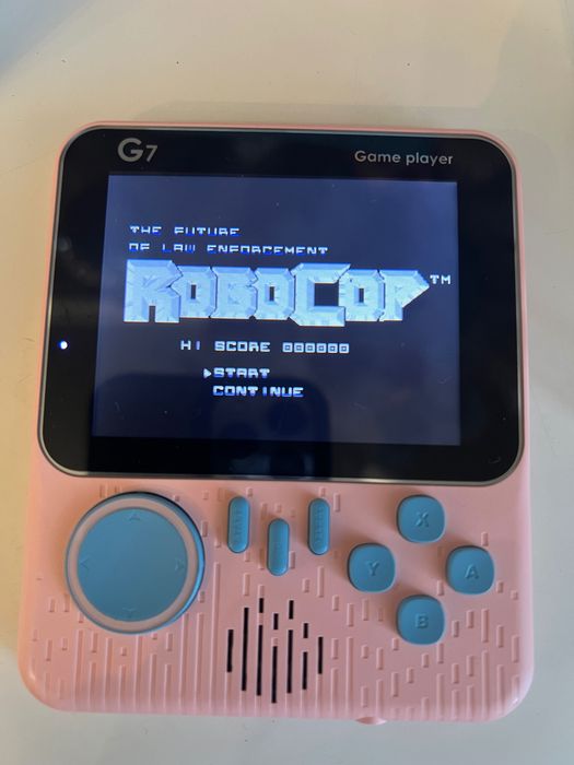 Портативна ігрова консоль game box g7 500 маг pink