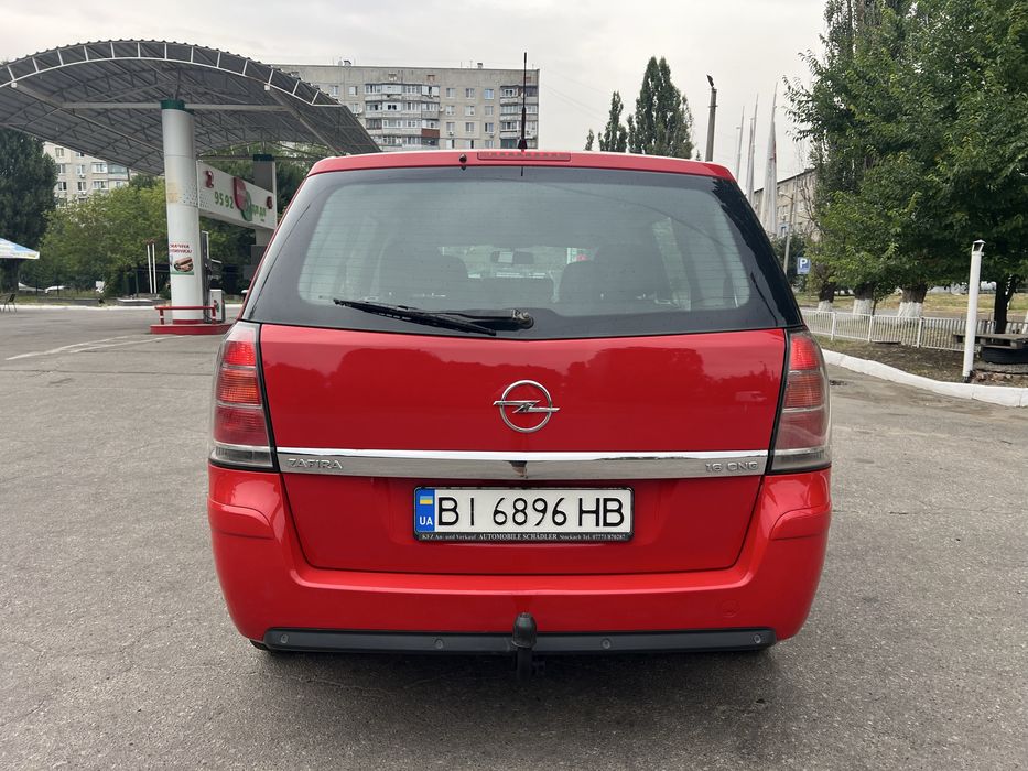 Opel Zafira 1,6 газ/бенз