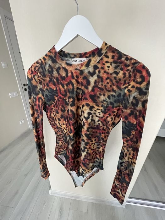 Боди комбидресс комбинезон Anna Loskor  новый лео тренд