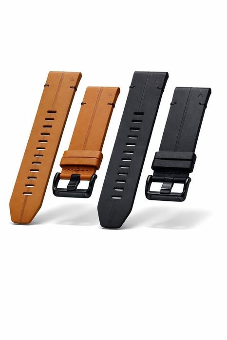 Шкіряний ремінець для Garmin Fenix, Forerunner, MARQ 22/26 мм