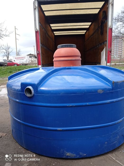 Бочка для септика.Септики, вигрібні ями. Пластикова вигрібні яма.