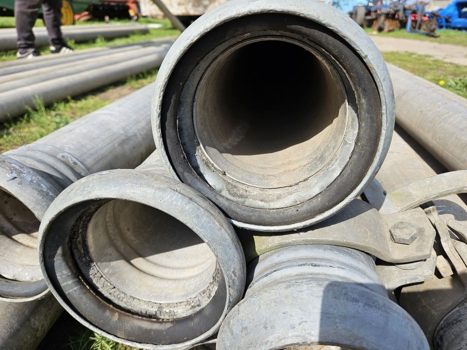 Труба АЛЮМІНІЙ, 120 та 100 мм, для ОПАЛЕННЯ теплиць, ПОЛИВУ, 6 - 12 м