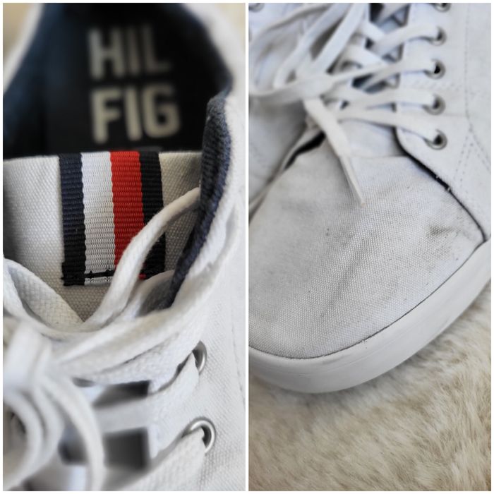 Białe tenisówki Tommy Hilfiger EU44 UK10