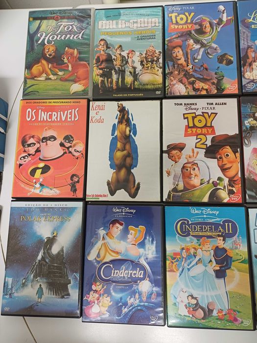 Filmes de Banda Desenhada DVD`s 33 unidades