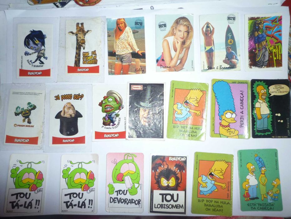 Cromos Bollycao vários TaZOS Gormit/Pokémon e outros