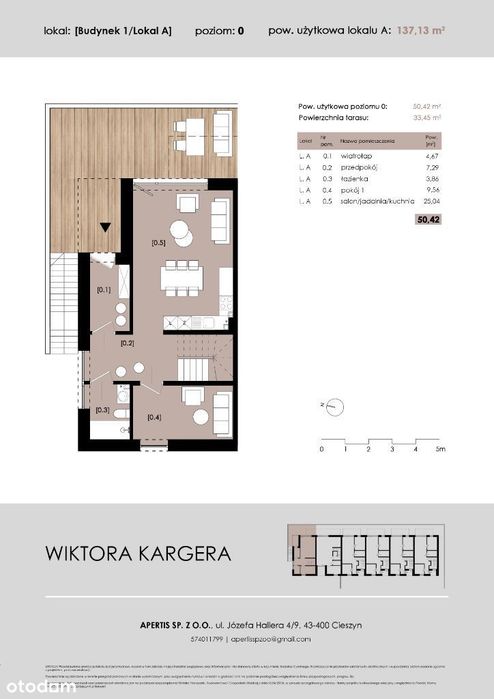 Mieszkania Mnisztwo-Kargera Parkingi Tarasy Balkon