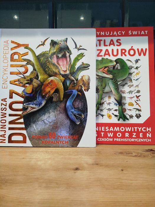 Książki o dinozaurach