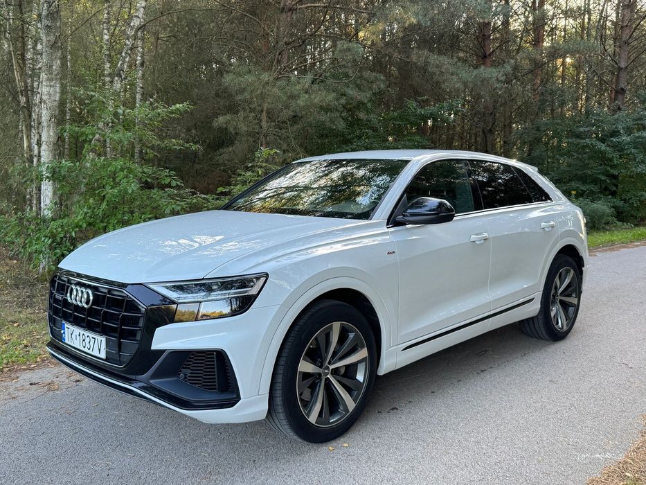 Audi Q8 Audi Q8 S-Line 2018 rok Niski Przebieg