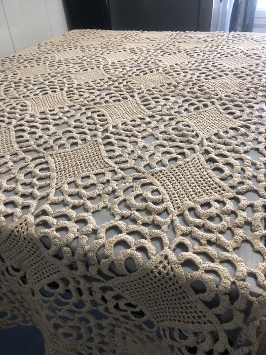 Toalha de mesa croché