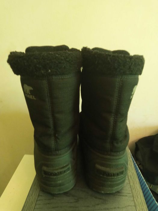 Czarne buty Sorel r 34 21 cm