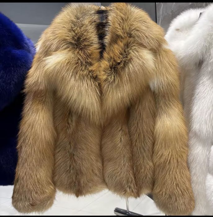 Kontantto futro naturalne z lisa rozne kolory xs-3xl nowosc