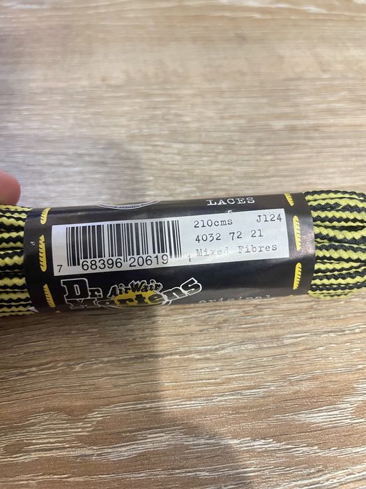 Оригинальные шнурки Dr martens, 210 см, новые.