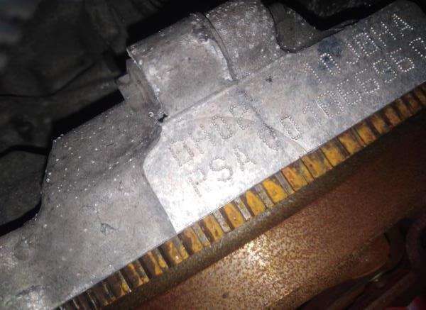 Motor PSA 1.6hdi BHY 2017