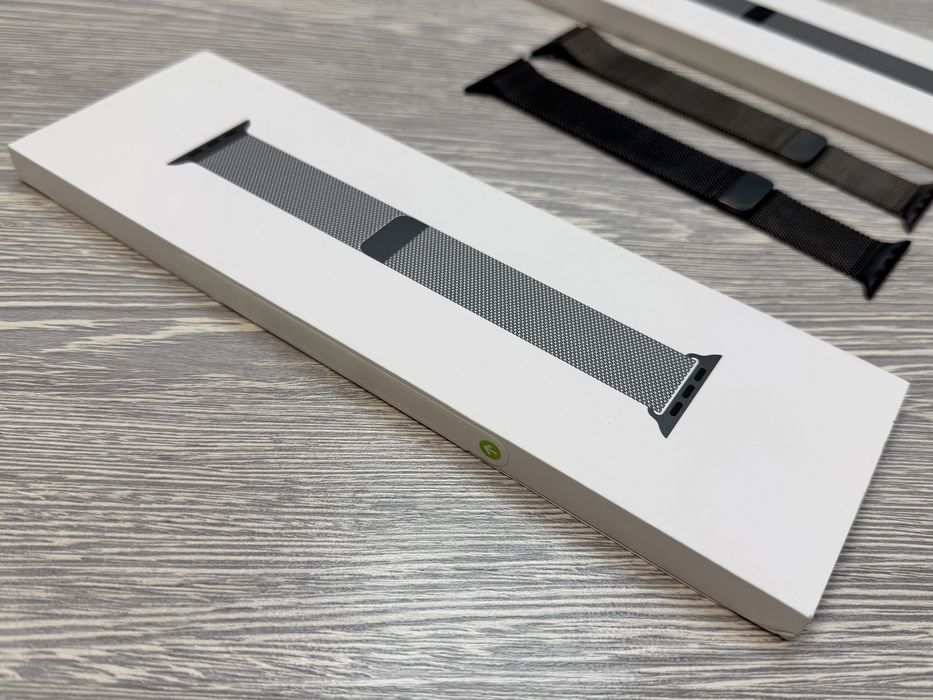 Apple Ремінець Milanese Loop Graphite до Watch 44/45/46/49 mm