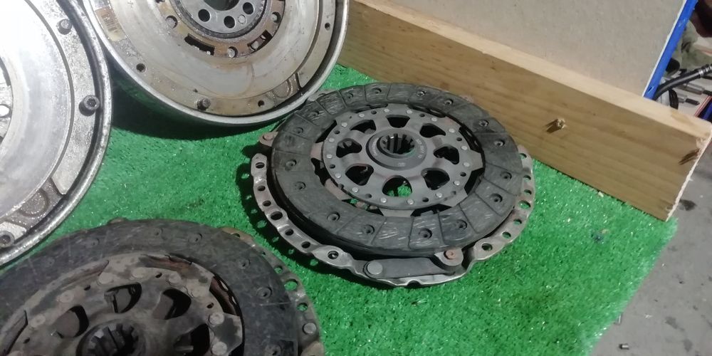 Kits de embraiagem completo bimassa bmw e46, disco e prensa igual novo