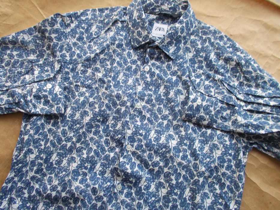 -M- ZARA PREMIUM Designerska Koszula Męska M 40 Portugalia