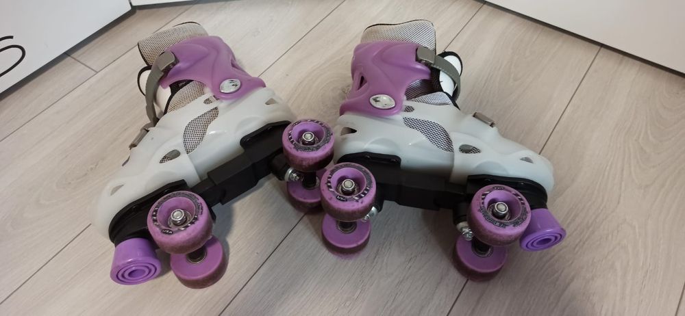 Wrotki dziewczęce regulowane