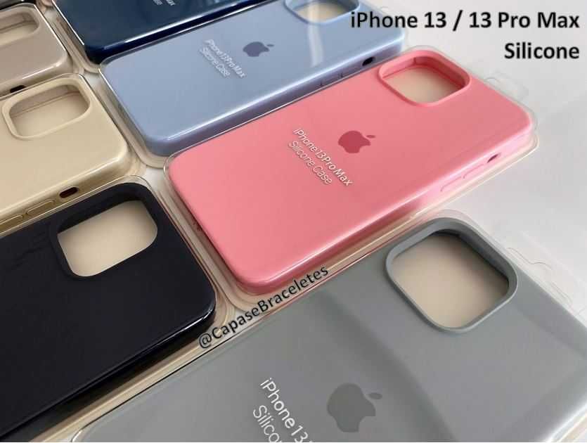 LIQUIDAÇÃO - Capa Silicone iPhone 13 / 13 Pro Max *STOCK*
