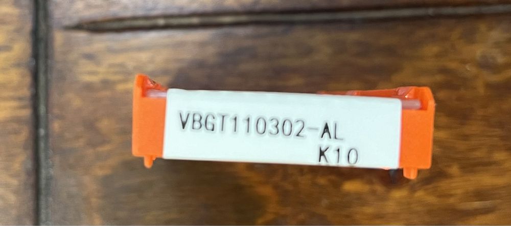 Резцы VBGT110302-AL K10 Твердосплавная пластина