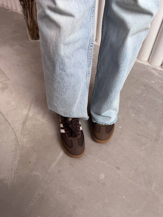 Уцінка! Adidas Samba brown/Адидас самба