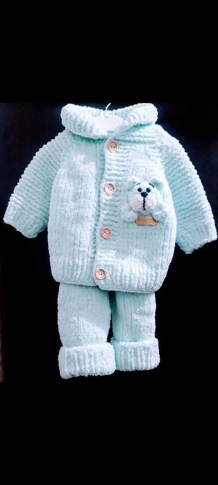 Плюшевий комбінезон, комплект для новонароджених,на виписку