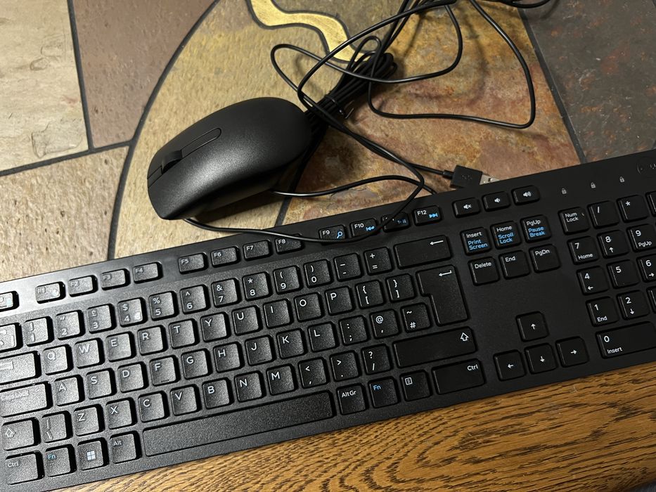 Провідна клавіатура + миша Dell KB216 (нова, USB)