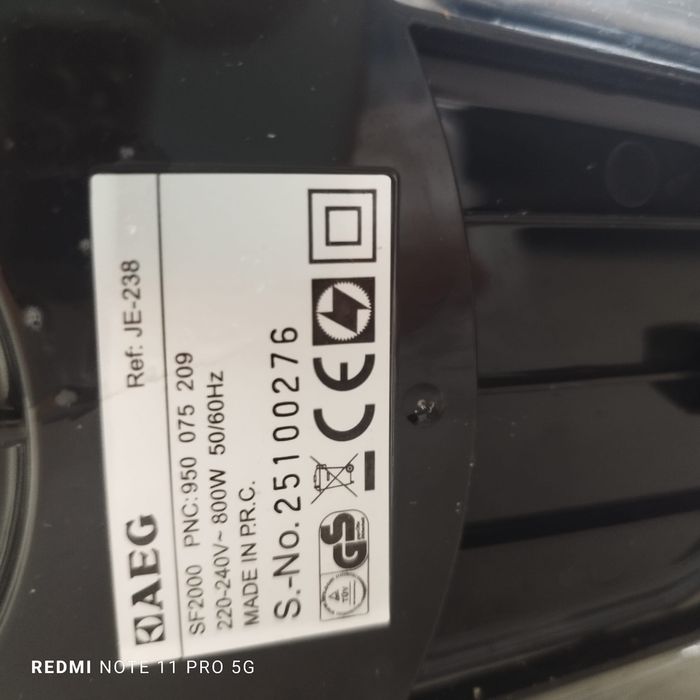 Sokowirówka AEG SF2000 PerfectJuice 800W | Stan Bardzo Dobry