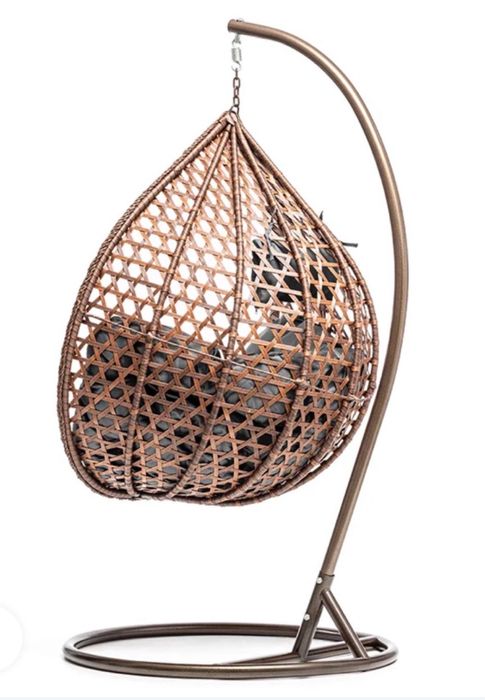 Kokon brazowy , fotel wiszacy, z poduszka , super jakosc dostawa