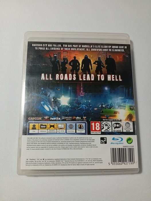 Resident Evil: Operation Racoon City Playstation 3 Completo (PS3)