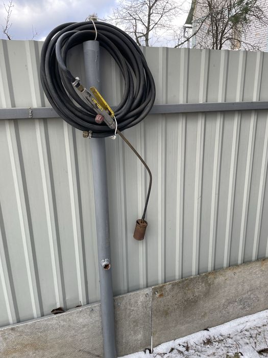 Комплект: газовий балон, редуктор, горілка з рукавом 10 м.