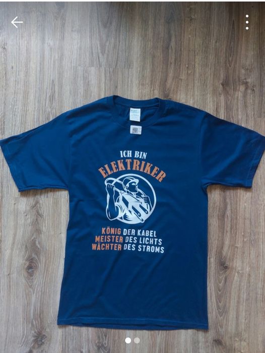 T shirt męski jestem elektrykiem