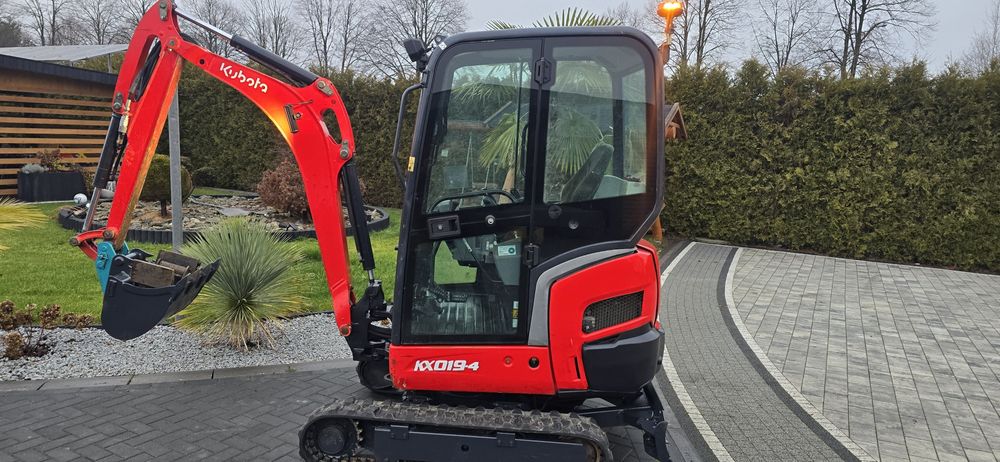 Minikoparka Kubota kx019 2t Brutto Mocna koparka Okazja