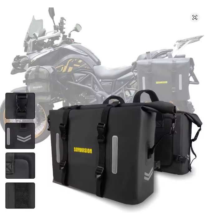Sakwy motocyklowe 2x30 litrów Soyavision