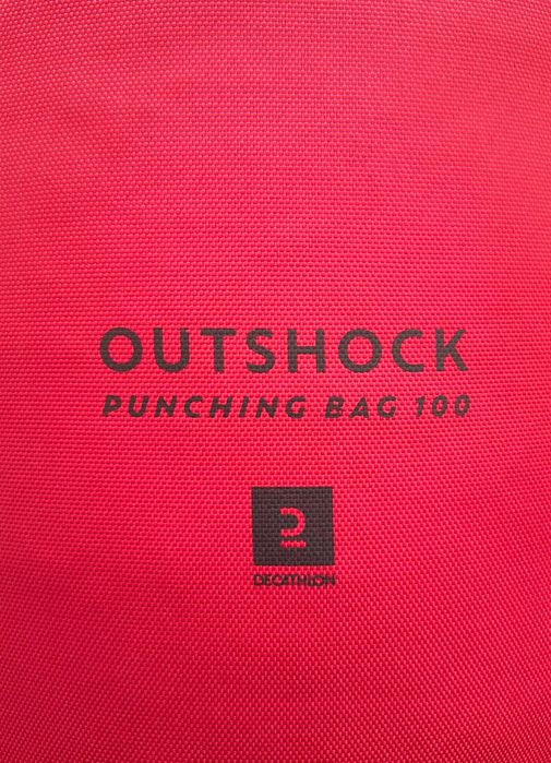 Outshock Saco de Boxe Punhos 14 Kg Vermelho