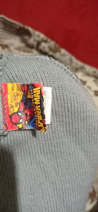 Комплект шапка Spiderman оригінал і шарф