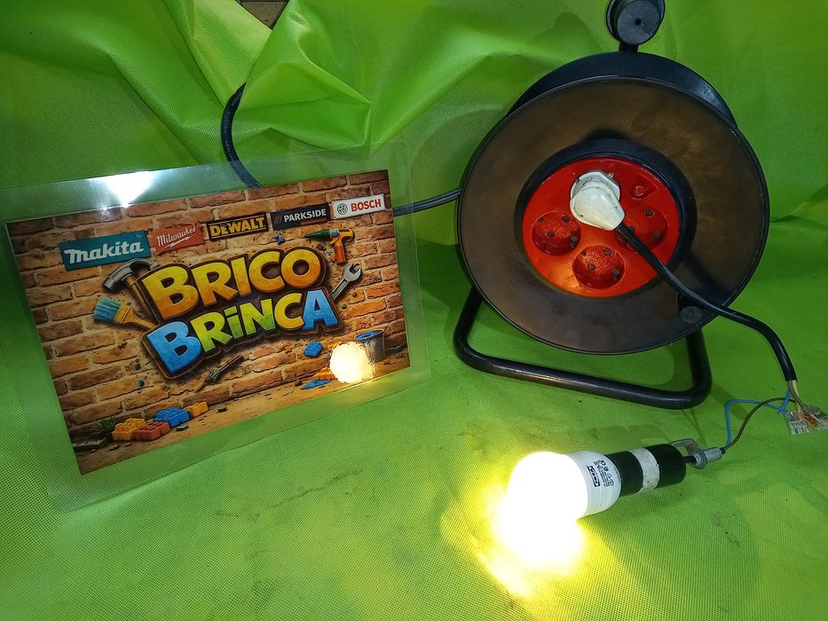 Extencao com enrolador  de 25m