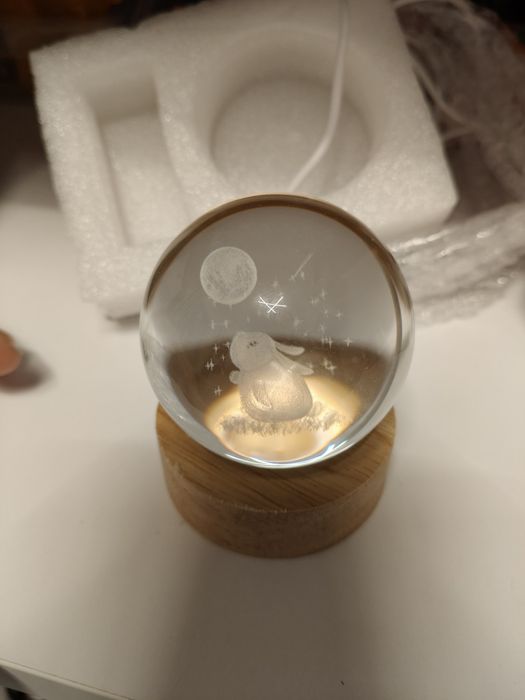 Lampki astronauta dinozaur królik