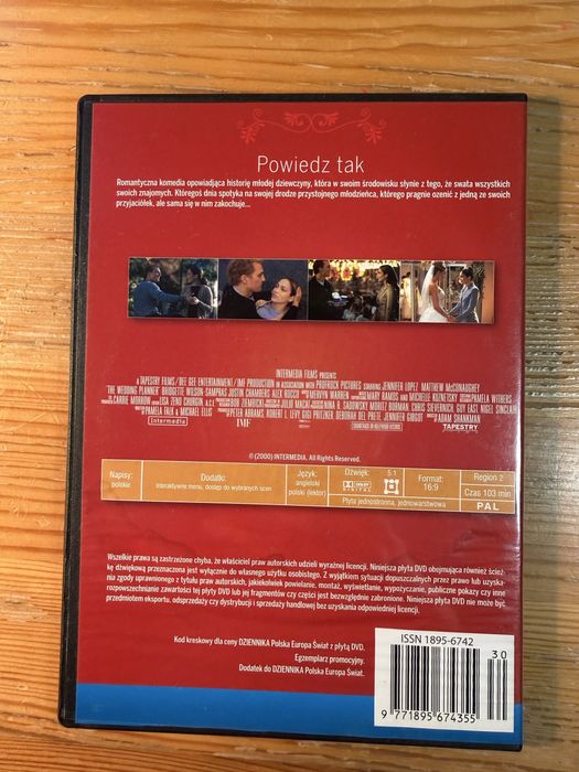 Powiedz tak - film DVD